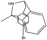 3-Bromo-5-methyl-10,11-dihydro-5H-dibenzo[a,d]cyclohepten-5,10-imine Struktur