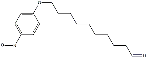 10-(4-Nitrosophenoxy)decanal Struktur