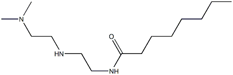 N-[2-[2-(Dimethylamino)ethylamino]ethyl]octanamide Struktur