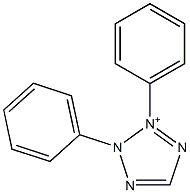 2,3-Diphenyl-2H-tetrazol-3-ium Struktur