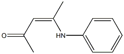 4-Anilino-3-penten-2-one Struktur