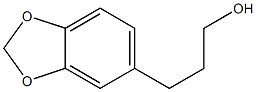 3-(1,3-Benzodioxole-5-yl)-1-propanol Struktur