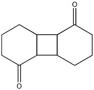 Dodecahydrobiphenylene-1,5-dione Struktur