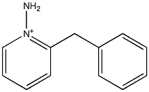 1-Amino-2-benzylpyridinium Struktur