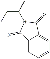 (+)-N-[(S)-sec-Butyl]phthalimide Struktur