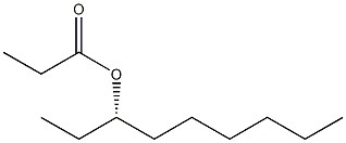 (-)-Propionic acid [(S)-nonane-3-yl] ester Struktur