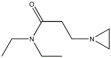 N,N-Diethyl-1-aziridinepropionamide Struktur