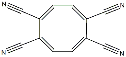 Cyclooctatetraene-1,4,5,8-tetracarbonitrile Struktur