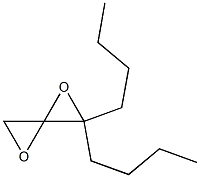 2,2-Dibutyl-1,4-dioxaspiro[2.2]pentane Struktur