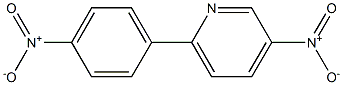 3-Nitro-6-(4-nitrophenyl)pyridine Struktur