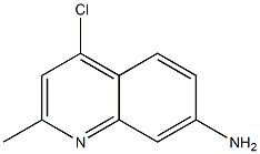 4-Chloro-2-methylquinolin-7-amine Struktur