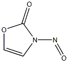 3-Nitroso-2-oxazolinone Struktur