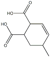 5-Methyl-3-cyclohexene-1,2-dicarboxylic acid Struktur