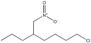 6-Chloro-1-nitro-2-propylhexane Struktur