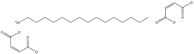 Bis(maleic acid 1-pentadecyl)zinc salt Struktur