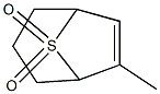 6-Methyl-8-thiabicyclo[3.2.1]oct-6-ene 8,8-dioxide Struktur