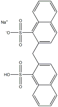 Bis(sulfonaphthalene-2-yl)methane sodium salt Struktur