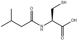 N-Isovaleryl-L-cysteine Struktur