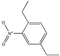 2,5-Diethyl-1-nitrobenzene Struktur