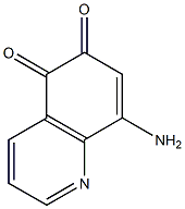 8-[Amino]quinoline-5,6-dione Struktur