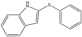 2-(Phenylthio)-1H-indole Struktur