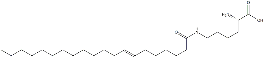 N6-(7-Icosenoyl)lysine Struktur