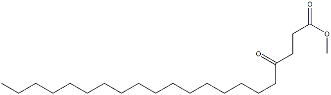 4-Oxohenicosanoic acid methyl ester Struktur