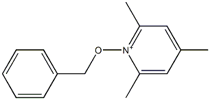 2,4,6-Trimethyl-1-(benzyloxy)pyridinium Struktur