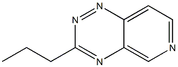 3-Propylpyrido[3,4-e]-1,2,4-triazine Struktur