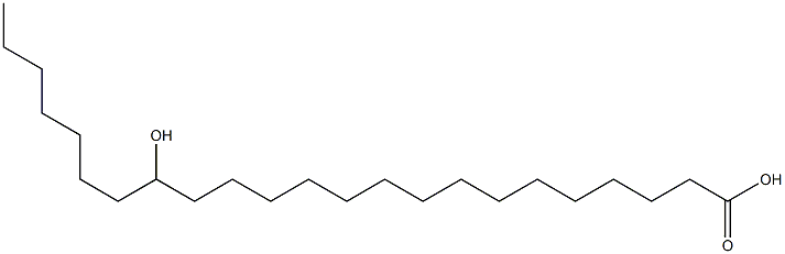 16-Hydroxytricosanoic acid Struktur