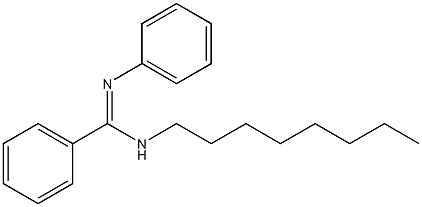 N2-Phenyl-N1-octyl,benzamidine Struktur