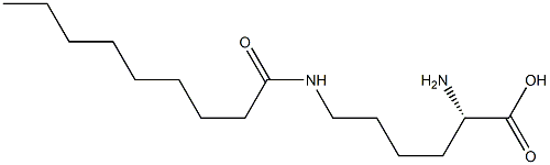 N6-Nonanoyllysine Struktur