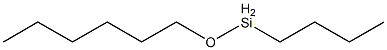 Butyl(hexyloxy)silane Struktur