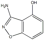 3-Amino-4-hydroxy-1,2-benzisoxazole Struktur