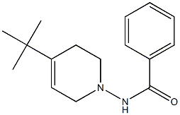 N-(4-tert-Butyl-1,2,5,6-tetrahydropyridine-1-yl)benzamide Struktur