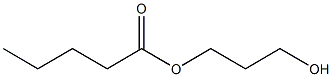 Valeric acid 3-hydroxypropyl ester Struktur