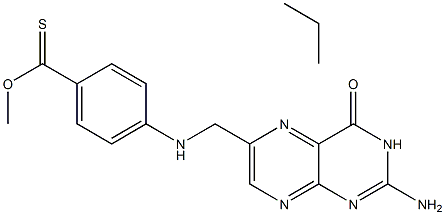 Propaneperthioic acid methyl ester Struktur