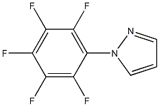 1-(2,3,4,5,6-Pentafluorophenyl)-1H-pyrazole Struktur