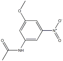 3'-Methoxy-5'-nitroacetanilide Struktur