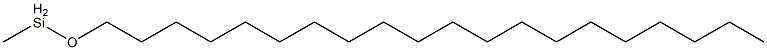 Methyl(icosyloxy)silane Struktur