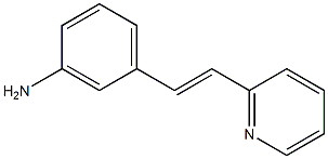 2-(3-Aminostyryl)pyridine Struktur