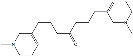 [(1-Methyl-1,2,5,6-tetrahydropyridin)-3-yl]propyl ketone Struktur