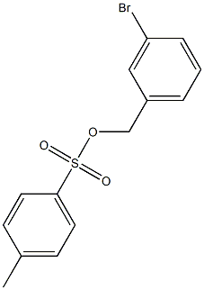 4-Methylbenzenesulfonic acid 3-bromobenzyl ester Struktur