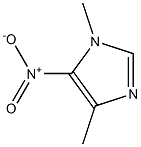 1,4-Dimethyl-5-nitro-1H-imidazole Struktur