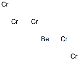 Pentachromium beryllium Struktur