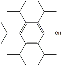 Pentaisopropylphenol Struktur