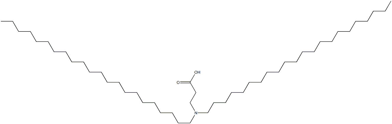 3-(Didocosylamino)propanoic acid Struktur