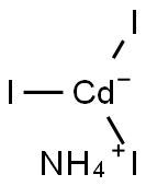 Ammonium triiodocadmate Struktur