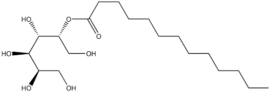 D-Mannitol 2-tridecanoate Struktur