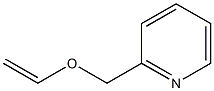 2-[(Vinyloxy)methyl]pyridine Struktur